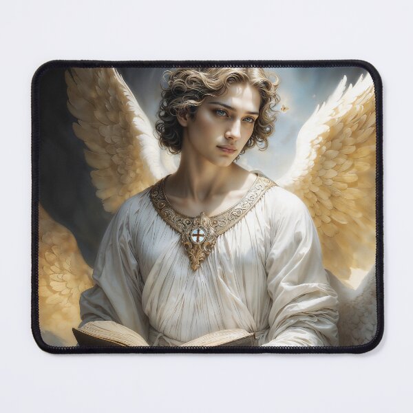 Item preview, Keeper of Heavenly Secrets Archangel Uriel designed and sold by AliceWhiteDF.