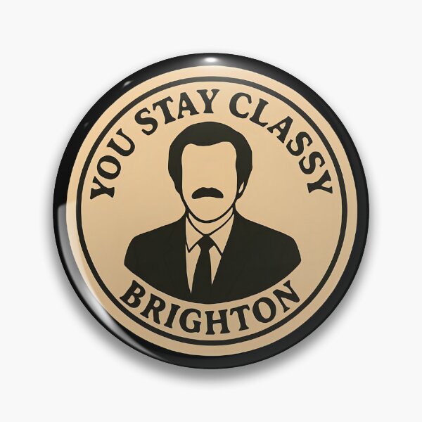 Item preview, Anchorman Inspired Retro UK Print: Brighton designed and sold by PinUpPizzazz.
