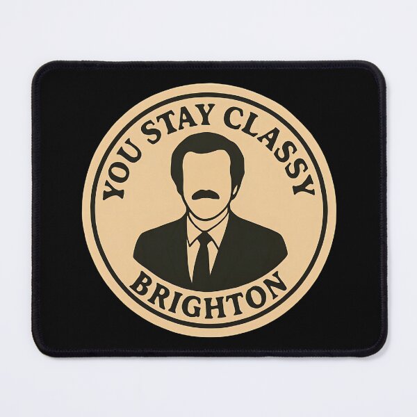 Item preview, Anchorman Inspired Retro UK Print: Brighton designed and sold by PinUpPizzazz.