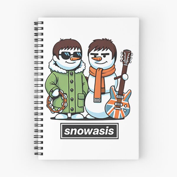 Aperçu de l'œuvre Snowasis, pull de Noël Oasis - Snowasis Some Might Sleigh - Oasis Merch Xmas - Pull de Noël moche - Oasis créée et vendue par Haupalette.