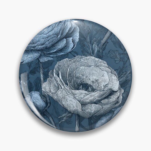 Item preview, Unique Lush Ranunculus Print For Floral Theme designed and sold by RoyalStarsPatts.