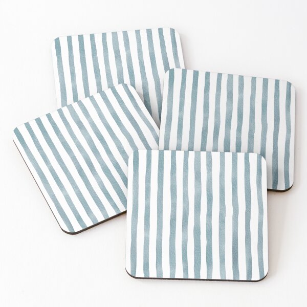 Item preview, Hand-Painted Wavy Stripes – Pastel Watercolor Pattern designed and sold by Sandy's Cheeky Studio.
