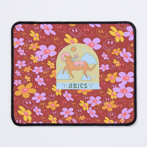 Item preview, Aries Bloom Zodiac Ram in Smiley Garden designed and sold by ShaysLegacy555.