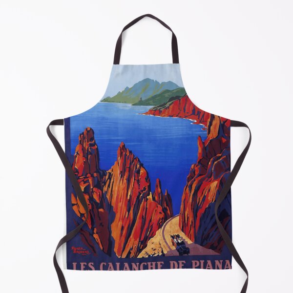 Item preview, Vintage Art Deco Travel Poster | Les Calanche de Piana Corsica | Roger Broders 1920s Adventure & Exploration designed and sold by artofuniverse.