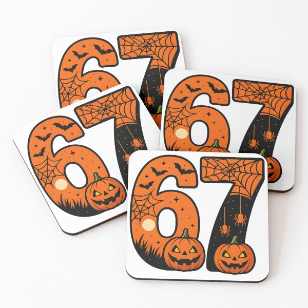 Artikelvorschau, 67 Halloween – Gruselige Zahl entworfen und verkauft von Jaanussar.