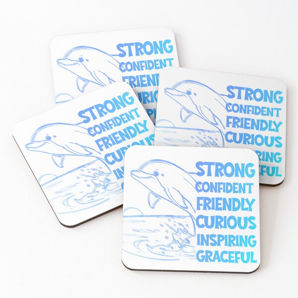 Item preview, Make Waves Girl Dolphin Design – Empowering Beach Quote  for Confident, Free-Spirited Women designed and sold by Sun Sand & Sea Art.