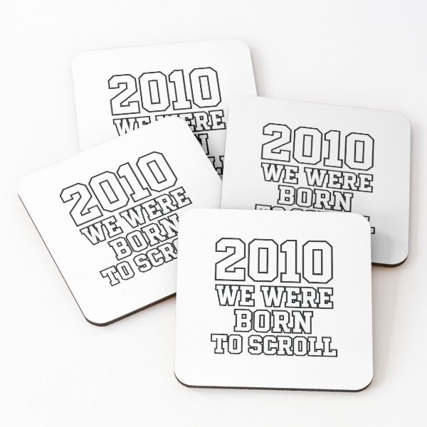 Item preview, 2010 – We Were Born to Scroll designed and sold by JOANNASKAH.