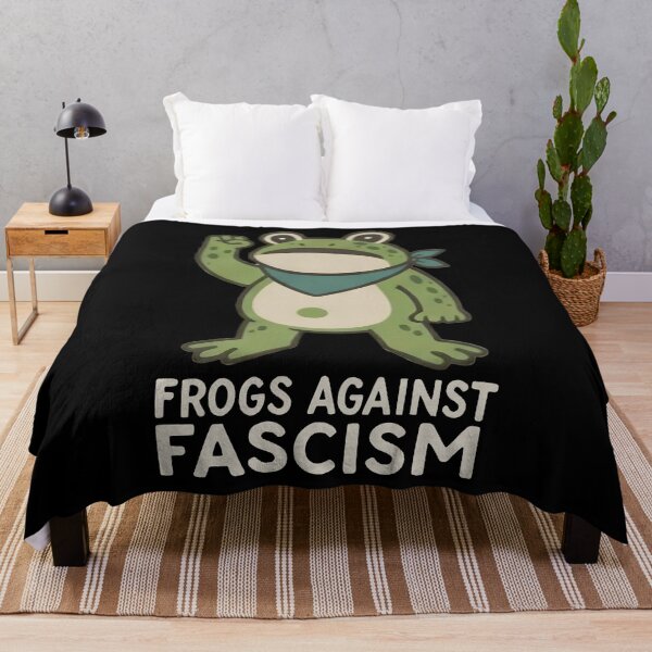 Item preview, Portland Frog Protest, Anti ICE, Anti Fascism, Anti Trump, Vintage Activist, Resistance designed and sold by Haupalette.