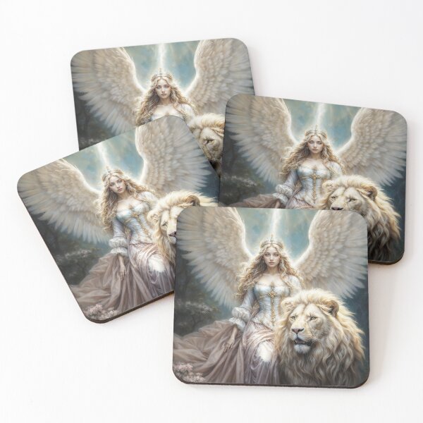 Item preview, Spirit of Golden Stillness Archangel Ariel designed and sold by AliceWhiteDF.