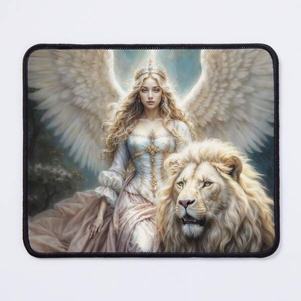 Item preview, Spirit of Golden Stillness Archangel Ariel designed and sold by AliceWhiteDF.
