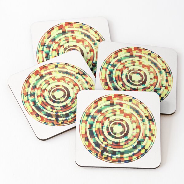 Item preview, Pixels Color concentric circles designed and sold by AlbertoRuiZ.