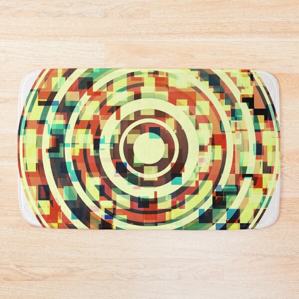 Item preview, Pixels Color concentric circles designed and sold by AlbertoRuiZ.