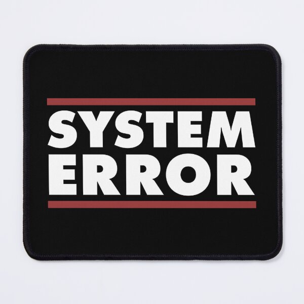 Item preview, System Error – Glitch Tech Design for Gamers and Digital Rebels designed and sold by favoritebubble.