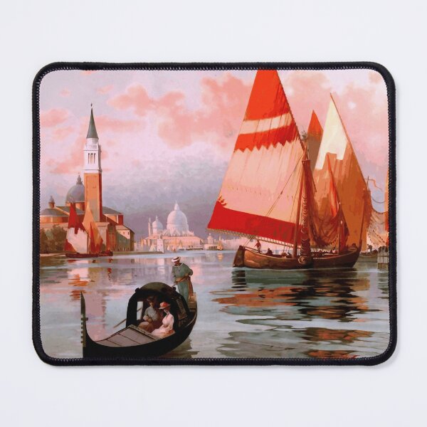 Item preview, Vintage Travel Poster | Venice Art | Chemins de Fer de l'Est | Hugo d'Alési | French Railway | Art Nouveau Decor & More designed and sold by artofuniverse.