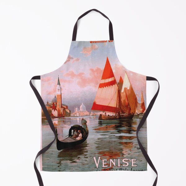 Item preview, Vintage Travel Poster | Venice Art | Chemins de Fer de l'Est | Hugo d'Alési | French Railway | Art Nouveau Decor & More designed and sold by artofuniverse.