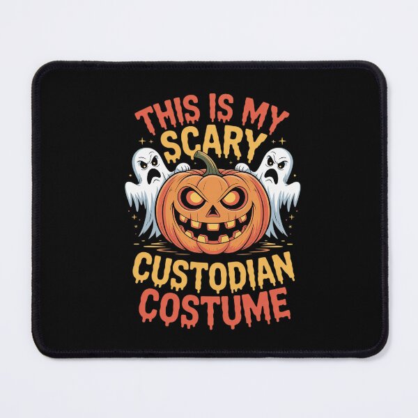 Item preview, This Is My Scary Custodian Costume Halloween Pumpkin  designed and sold by ClassicAnthony.