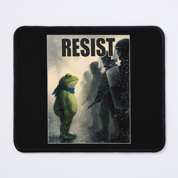 Item preview, Portland Frog Protest, Anti ICE, Anti Fascism, Anti Trump, Vintage Activist, Resistance designed and sold by Haupalette.