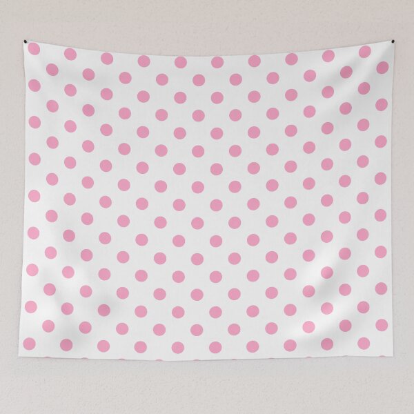Item preview, Light Pink Polka Dots On White designed and sold by POLKAIWERX.