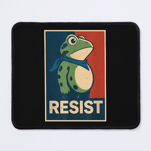 Item preview, Portland Frog Protest, Anti ICE, Anti Fascism, Anti Trump, Vintage Activist, Resistance designed and sold by Haupalette.