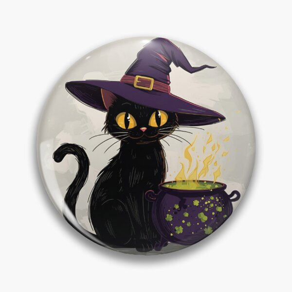 Item preview, Meowgic Witch designed and sold by PetJoyPrintsCO.