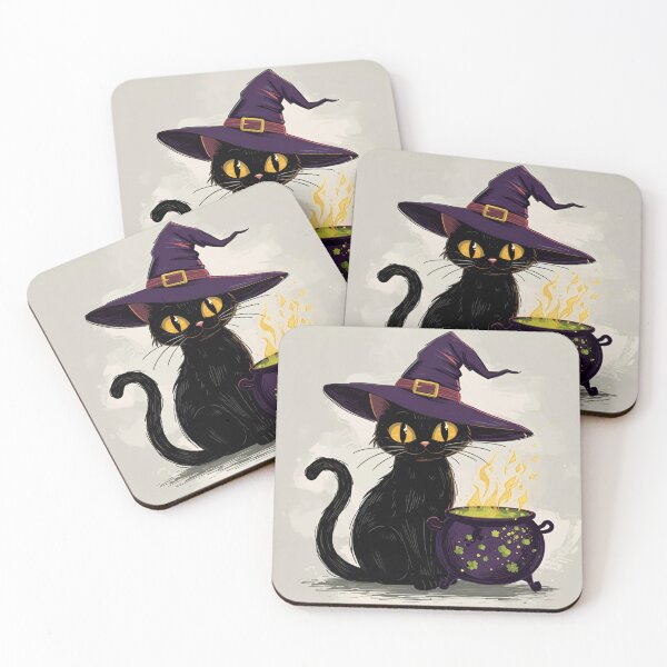 Item preview, Meowgic Witch designed and sold by PetJoyPrintsCO.