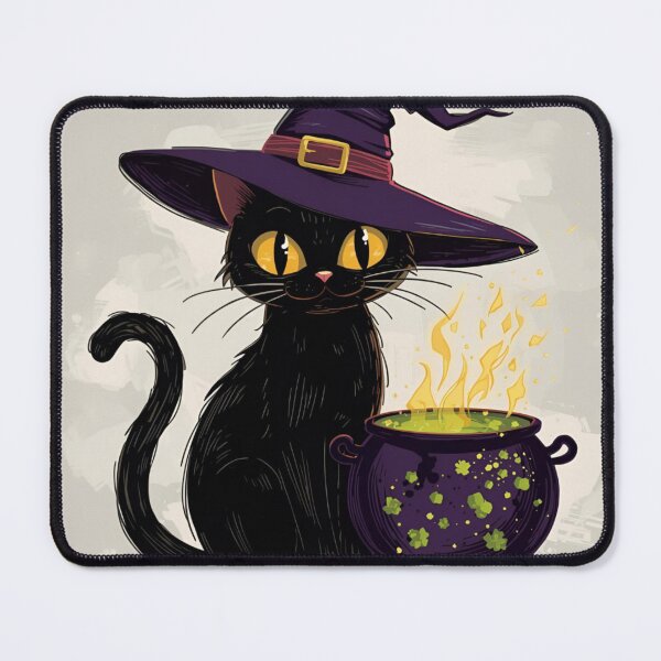 Item preview, Meowgic Witch designed and sold by PetJoyPrintsCO.