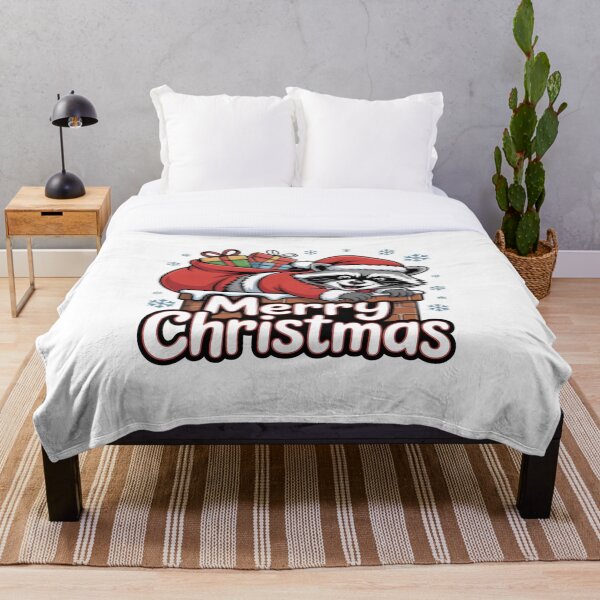 Item preview, Merry Christmas Raccoon – Funny Cute Santa Raccoon Holiday Design designed and sold by ALL ART .