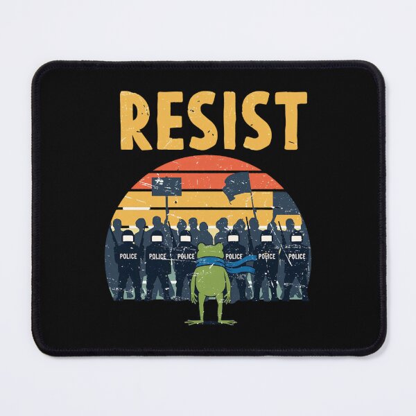 Item preview, Portland Frog Protest, Anti ICE, Anti Fascism, Anti Trump, Vintage Activist, Resistance designed and sold by Haupalette.