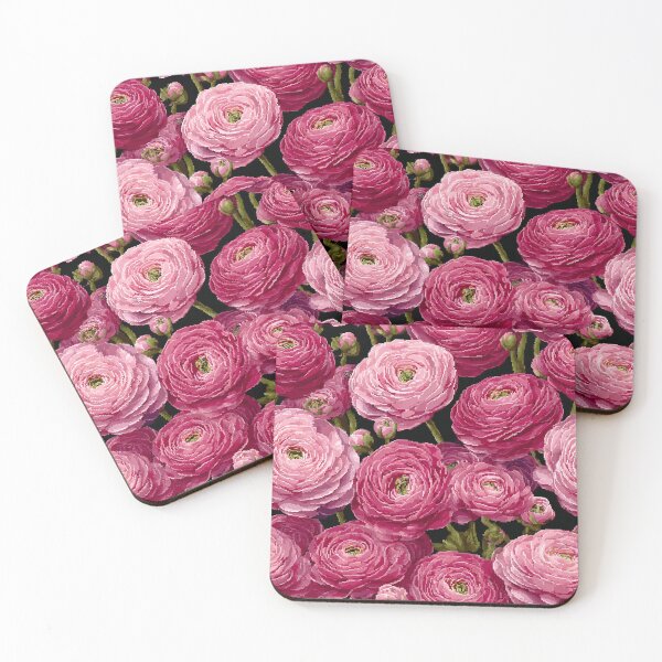 Item preview, Beautiful Elegant Ranunculus Illustration For Birthday Gift designed and sold by RoyalStarsPatts.