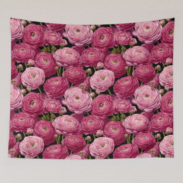 Item preview, Beautiful Elegant Ranunculus Illustration For Birthday Gift designed and sold by RoyalStarsPatts.