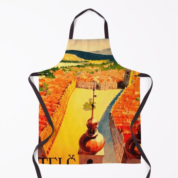 Item preview, Vibrant Telč Town Square Art Print | Renaissance & Baroque Architecture | Czech Republic Historic Poster designed and sold by artofuniverse.