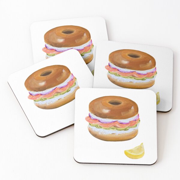 Item preview, Salmon Bagel  designed and sold by emilyrosealcockart.