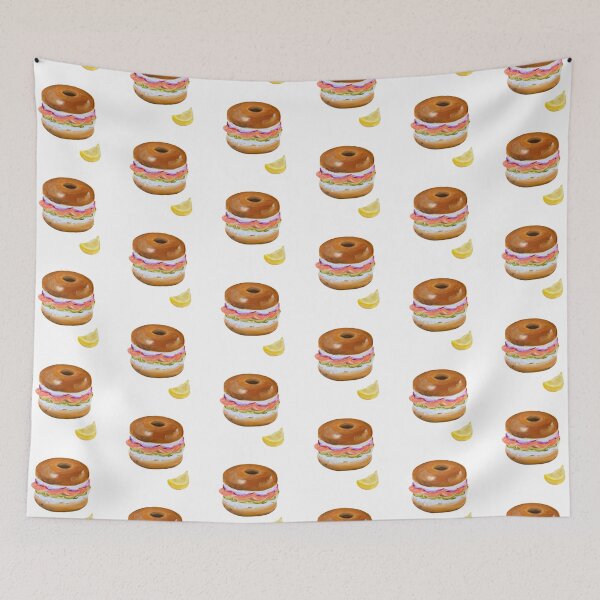 Item preview, Salmon Bagel  designed and sold by emilyrosealcockart.