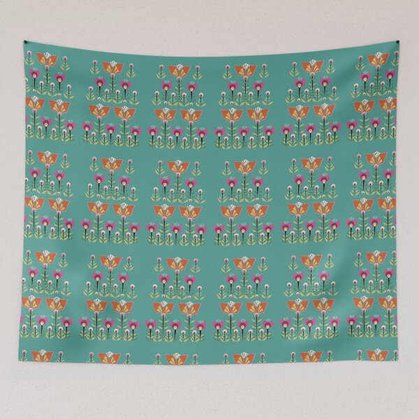 Item preview, mid mod tulips designed and sold by ZjalDesign.
