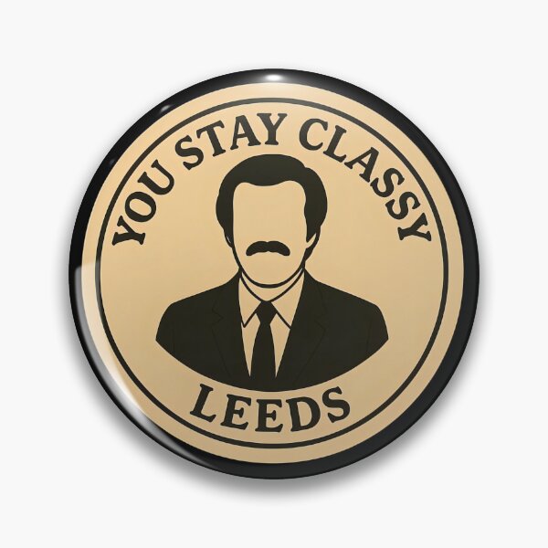 Item preview, Anchorman Inspired Retro UK Print: Leeds designed and sold by PinUpPizzazz.