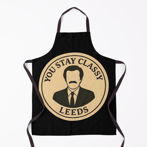 Item preview, Anchorman Inspired Retro UK Print: Leeds designed and sold by PinUpPizzazz.