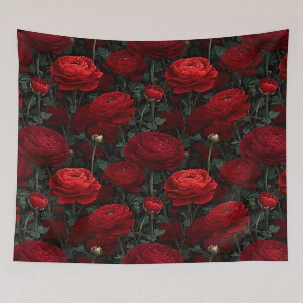 Item preview, Classic Petaled Ranunculus Texture For Ranunculus Lovers designed and sold by RoyalStarsPatts.