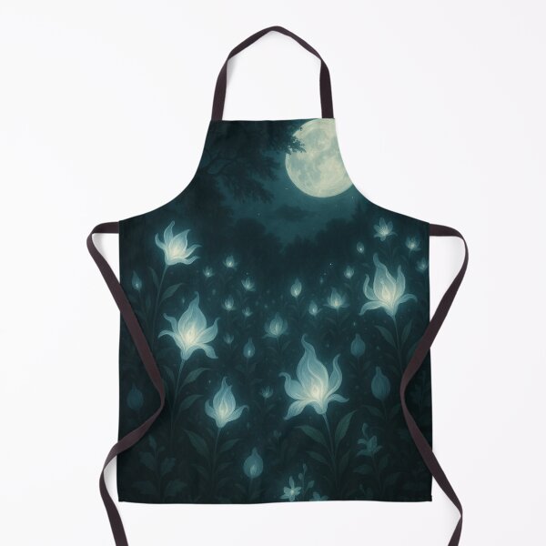 Item preview, Garden of the Moon – Ethereal Night Flowers designed and sold by Painted Moon by Luna Bee™.