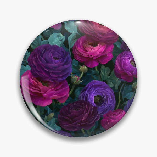 Item preview, Unique Charming Ranunculus Print For Garden Party designed and sold by RoyalStarsPatts.