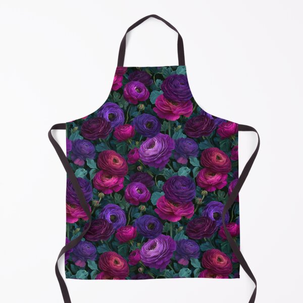 Item preview, Unique Charming Ranunculus Print For Garden Party designed and sold by RoyalStarsPatts.