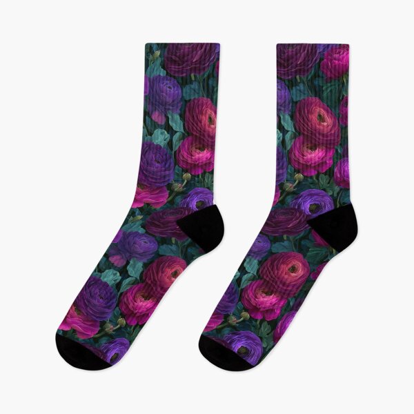 Item preview, Unique Charming Ranunculus Print For Garden Party designed and sold by RoyalStarsPatts.
