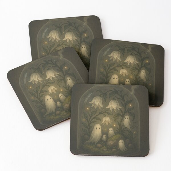 Item preview, The Ghost Terrarium – Haunted Botanicals Collection designed and sold by Painted Moon by Luna Bee™.