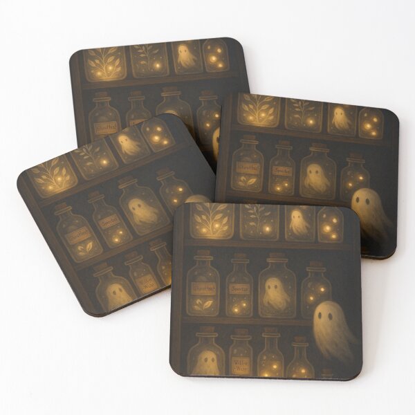 Item preview, The Spirit Apothecary – Haunted Botanicals Collection designed and sold by Painted Moon by Luna Bee™.