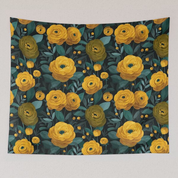 Item preview, Chic Radiant Ranunculus Illustration For Sunny Interiors designed and sold by RoyalStarsPatts.