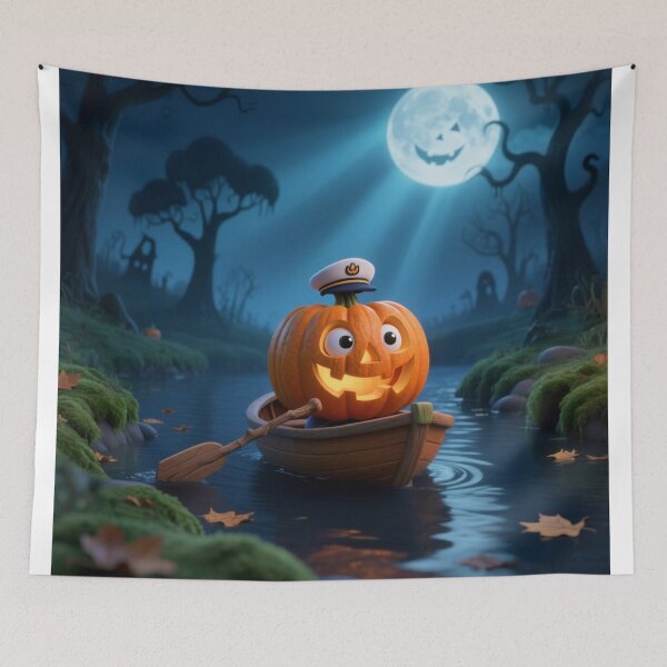 Item preview, Happy Pumpkin floating  designed and sold by MariaTheExpert.
