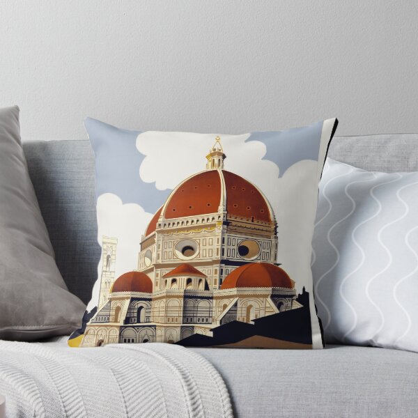Item preview, Vintage Florence Cathedral Poster | Duomo di Firenze Art Print | Renaissance Architecture & Art Deco Travel Decor designed and sold by artofuniverse.
