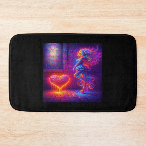 Item preview, “Neon Heart Awakening” designed and sold by LINGLYPHIX.