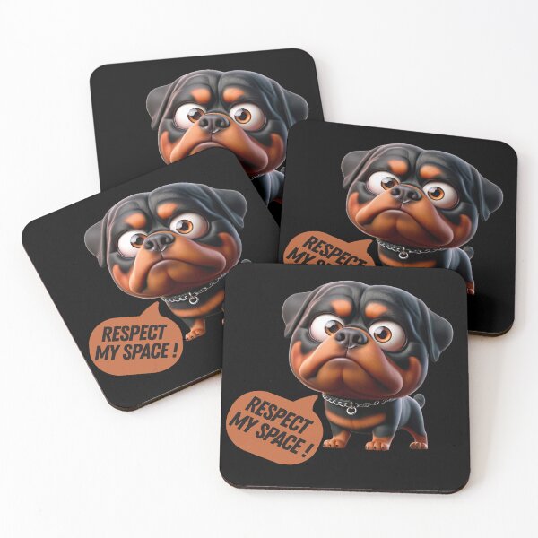 Item preview, Respect my space! Cute Dog  designed and sold by JokeAndStyle.