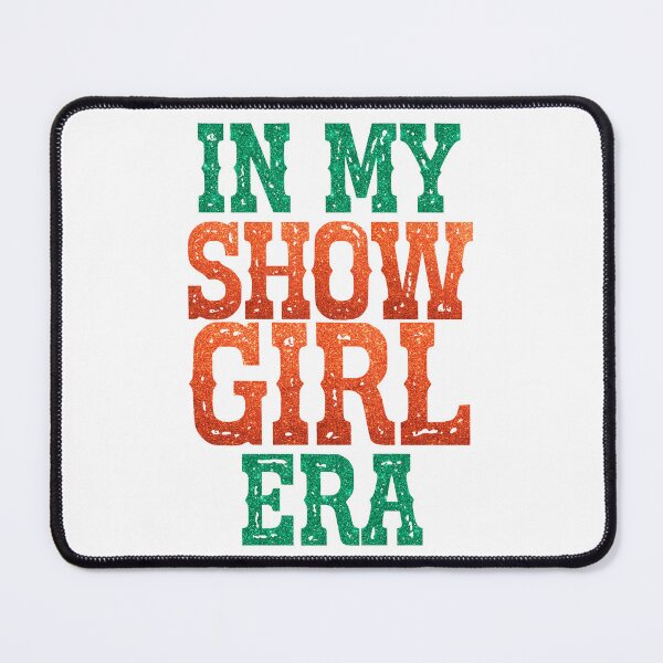 Item preview, In My Showgirl Era Glittery Typography designed and sold by SaltedBeachPaperie.
