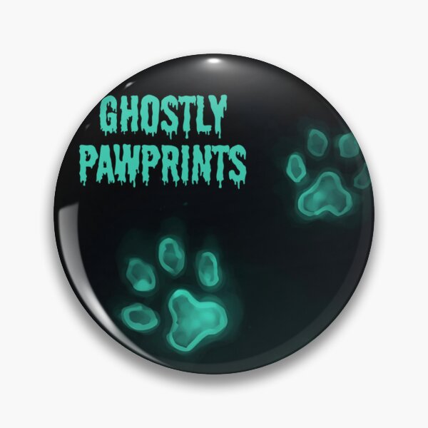 Item preview, Ghostly Pawprints designed and sold by PetJoyPrintsCO.